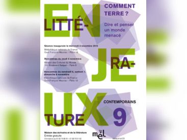 La COP21 s'invite à la Maison des écrivains et de la littérature