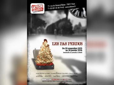 Les Pas perdus à l'Aktéon théâtre, une pièce de Noël