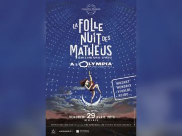 La Folle Nuit des Matheus à l'Olympia