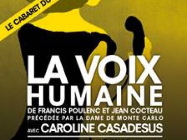 La Voix humaine au théâtre de Poche-Montparnasse