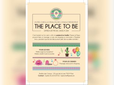 The Place to be, activités pour petits et grands au Pavillon des Canaux