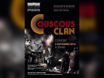 Couscous clan, un concert exceptionnel au Palais de la Porte Dorée