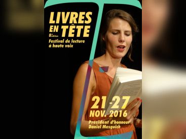 Livres en tête, le festival de lecture à voix haute 2016