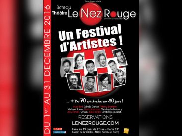 Le Nez Rouge, un nouveau bateau-théâtre dans le 19ème arrondissement