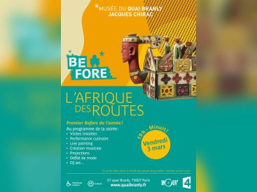 Before Afrique au musée du Quai Branly