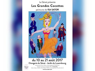 Isa Sator, l'exposition gratuite à l'Orangerie du Sénat