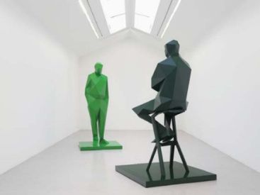 Xavier Veilhan installe une sculpture à deux pas du Centre Pompidou