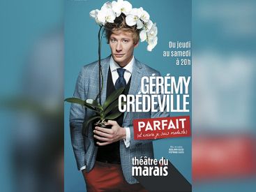 Gérémy Crédeville au théâtre du Marais : notre critique