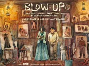 Clément Oubrerie, l'exposition BD à la galerie Daniel Maghen