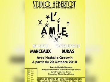 L'Amie au Studio Hébertot : plongée durassienne 