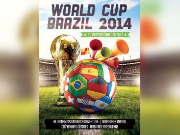 Lancement COUPE DU MONDE BRASIL 2014