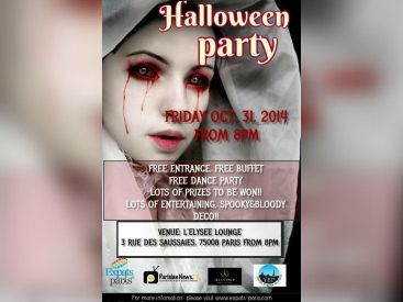 SOIREE HALLOWEEN PARIS