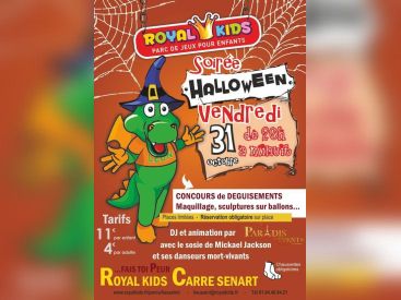 Grande soirée Halloween - ROYAL KIDS, Carré Sénart