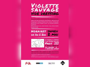 Fashion Flea market Violette Sauvage
