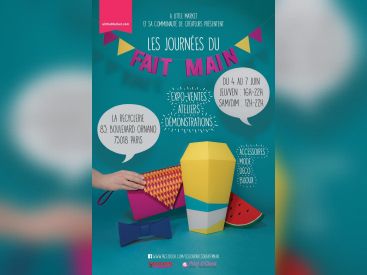 Les Journées du Fait Main à la Recyclerie !