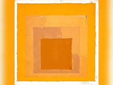 Josef Albers en Amérique, Peintures sur papier