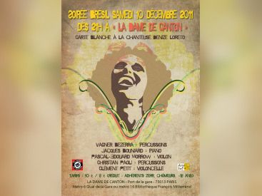 SOIREE BRESIL  / latino / Carte Blanche à la chanteuse Denize Loreto 