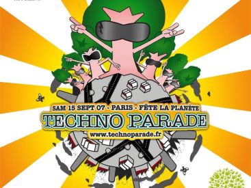 Affiche Techno parade 2007