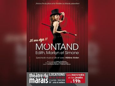 MONTAND, Edith, Marilyn et Simone