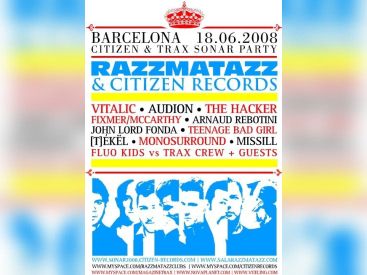 Festival, Eté, Sonar, Espagne, Barcelone, Musique électronique, Razzmatazz, Citizen 