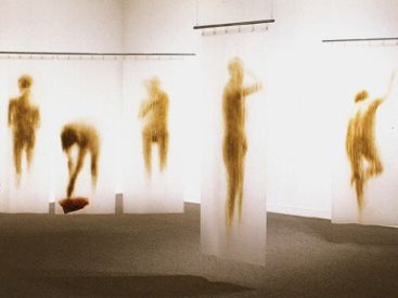 Protographies d'Óscar Muñoz au Jeu de Paume