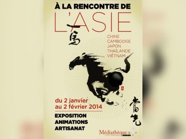 A la rencontre de l'Asie au Palais de la Médiathèque de Puteaux 