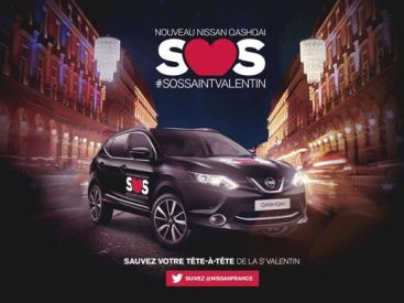 La tournée Nissan #QASHQAI #SOSsaintvalentin