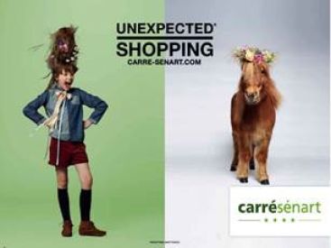 Unexpected Shopping à carrésénart