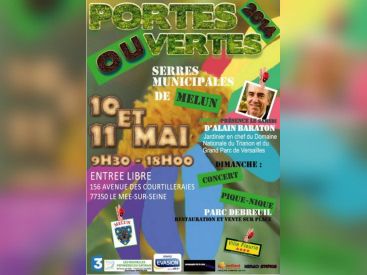 Journées portes ouvertes des serres municipales de Melun