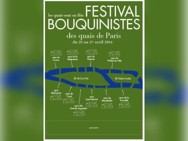 Festival Bouquinistes 2014 sur les quais de la Seine
