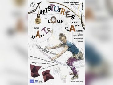 Histoires du loup qui habite dans ma chambre au Théâtre Darius Milhaud