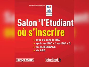 Salon de l'Etudiant "Où s'inscrire" 2015