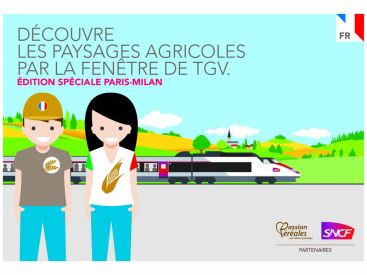 Opération SNCF-Passion Céréales : à la découverte des paysages agricoles