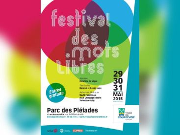 Festival des mots libres de Courbevoie 2015