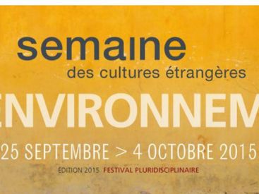 Semaine des Cultures Etrangères 2015
