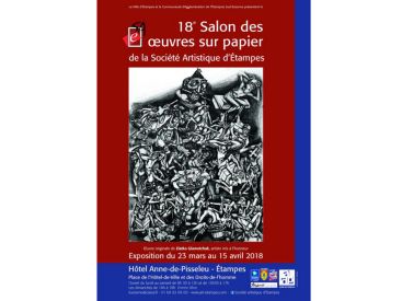 Salon des Œuvres sur Papier 2018 à Etampes