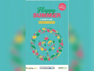 Happy Summer au centre de shopping Carrésénart