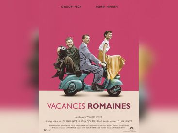 Food & Cinéma : projection de Vacances romaines au Café de la Presse