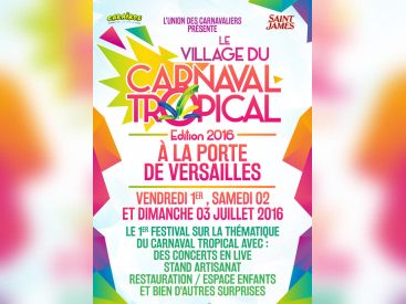 Festival : le Village du Carnaval Tropical 