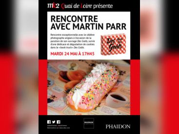 Rencontre avec Martin Parr au MK2 Quai de Loire 