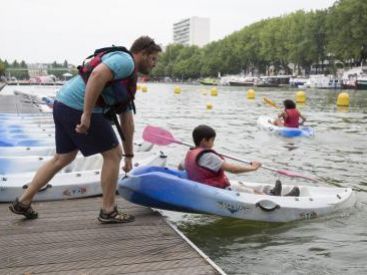 Paris Plages 2016 : base nautique gratuite sur le Bassin de la Villette 
