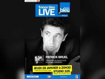 Patrick Bruel en concert privé pour France Bleu Live