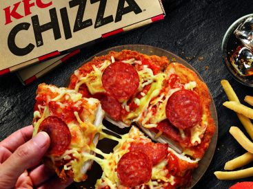 Chizza, le nouveau Mashup gourmand chez KFC