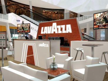 Lavazza s'installe à Beaugrenelle pour Roland Garros