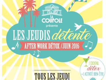 La Coupole vous invite à ses afterworks détente et détox