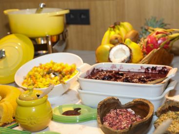 Petit-déjeuner brésilien à l'Artus Hôtel