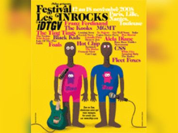 Concerts, Paris, Festival, Inrocks, iDTGV, MGMT, Franz Ferdinand, Ting Tings, Foals, CSS