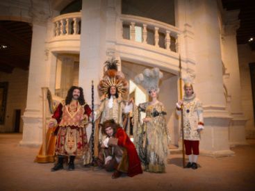 Le chat botté au château de Chambord 