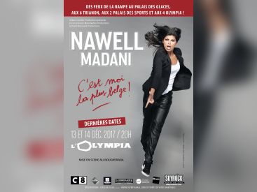 Nawell Madani : ""C'est moi la plus belge" à l'Olympia en décembre 2017