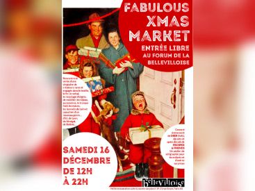 Marché de Noël 2017 à la Bellevilloise 